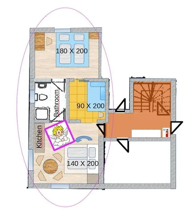 Apartament Zum Engelreich Ruhig, Laendlich, Stadtnah Monachium
